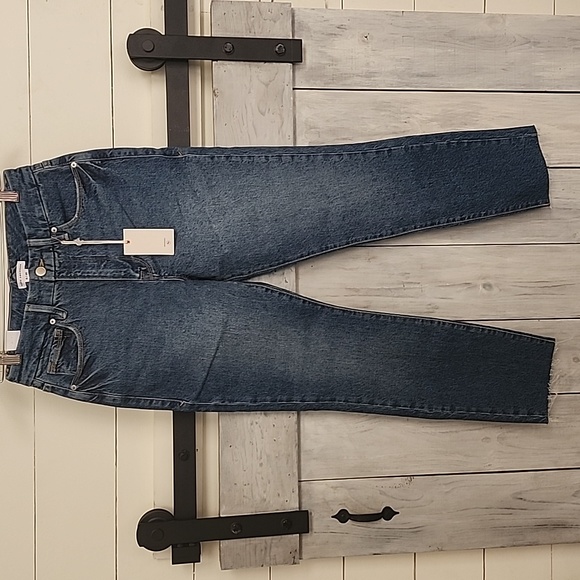GOOD AMERICAN Good Classic Skinny-ish Fit Hi-Rise Jeans Women's Size 6/28 NWT - Picture 3 of 17